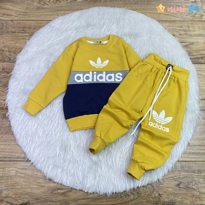 بلوز شلوار adidas پسرانه 3 تا 8 سال پنبه