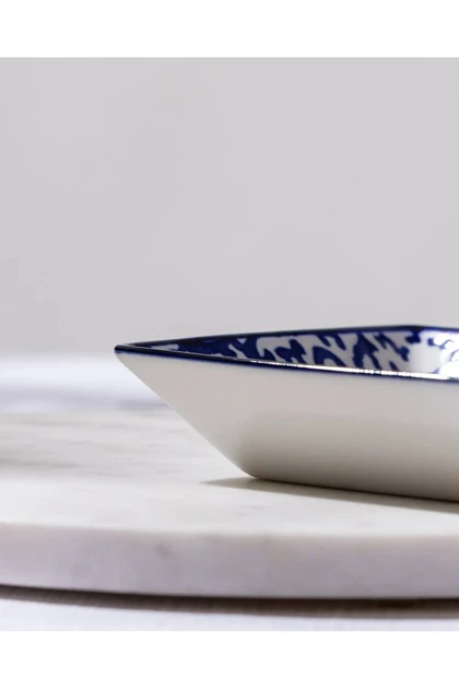 بشقاب سرو Madame Coco مدل Reve Bleu Freya Bone China