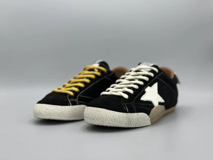 کتانی گلدن گوس ترو استار جیر مشکی قهوه ای/Golden goose True star
