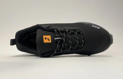 کفش ضدآب مردانه آی رانر I-runner رنگ مشکی زیر طوسی رویه برزنتی