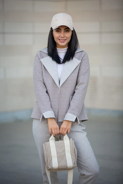 پالتو فوتر پیر دوپل ترکیبی (ست پاییزه و زمستانه)