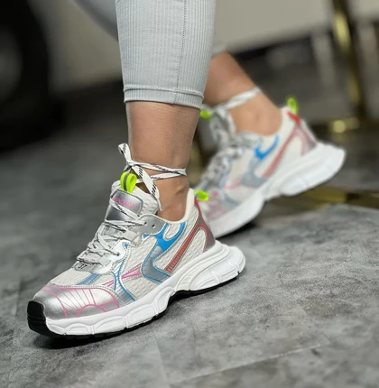 کفش بالنسیگا 3xlدخترانه سفید صورتی