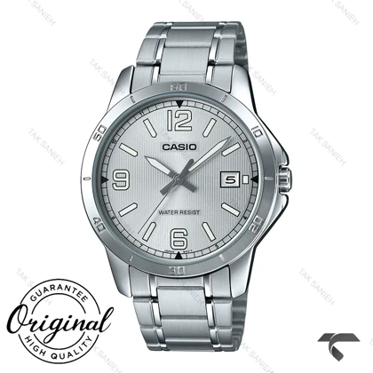 ساعت کاسیو مردانه MTP-V004D-7B2U تمام سیلور Casio-10400-G