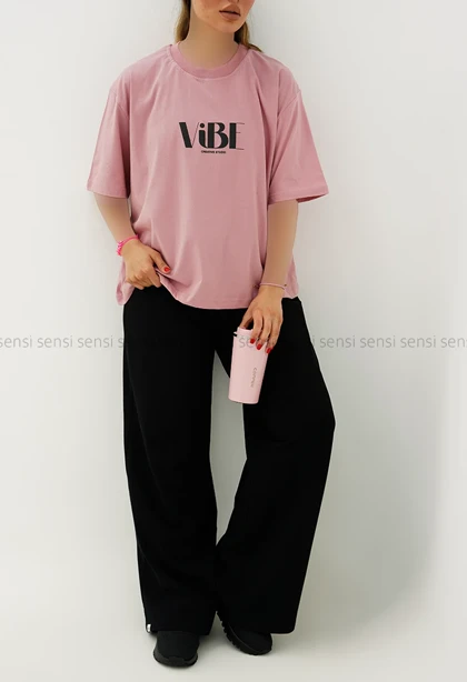 تیشرت باکسی vibe کد 1005723