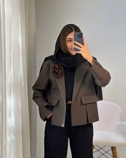 کت کوتاه دیپلمات دو برش