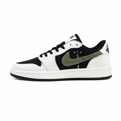 کفش و کتانی مردانه مدل نایک ترویس NIKE TRAVIS رنگ سفید یشمی کد 30248