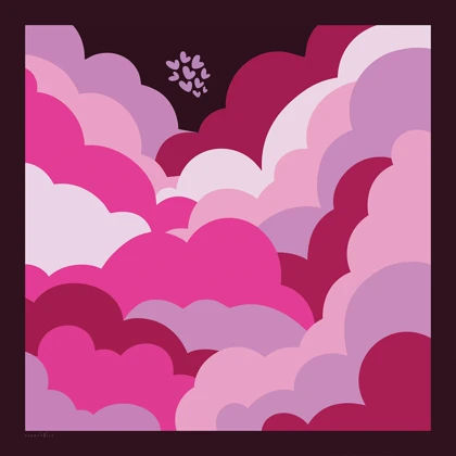 روسری ساتن ابریشم ابرا