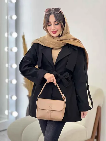 بارانی کمر پاگن ژیله دار