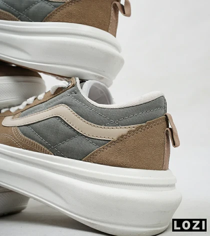 کفش اسنیکرزمردانه قهوه ای خاکستری ونس VANS