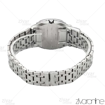 ساعت گوچی زنانه نقره ای صفحه سرمه ای 106029