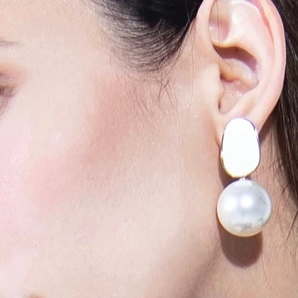 گوشواره مروارید آویز