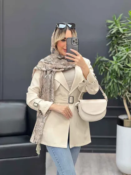 مانتو مازراتی ژیله دار دو جیب