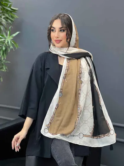 شال طرح کمربندی