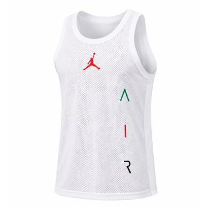 رکابی ورزشی مردانه جردن مدل Dri Fit-226 سفید