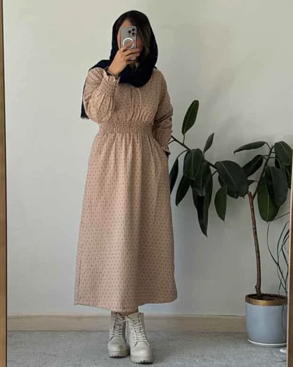 پیراهن مانتویی پریا