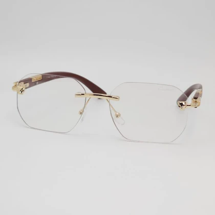 عینک آفتابی مردانه و زنانه کارتیر Cartier CT02506 کروم هارتز ضد اشعه UV400