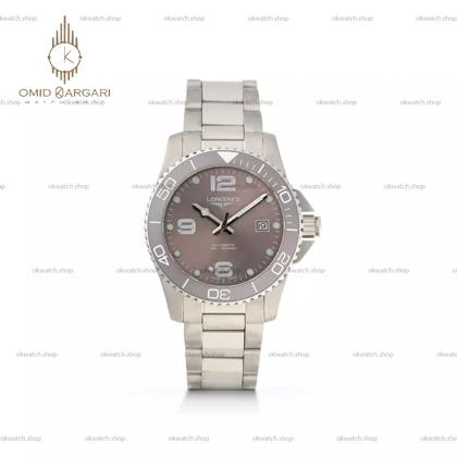 ساعت مچی لونژین اتوماتیک بند سیلور صفحه شکلاتی Longines