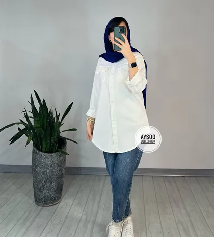 مانتو مداد رنگی پسته (ایراددار)