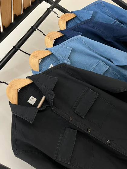 پیراهن جین دوجیب 2631