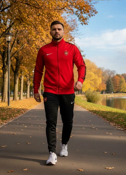 ست سویشرت شلوار پرسپولیس مردانه مدلJ92