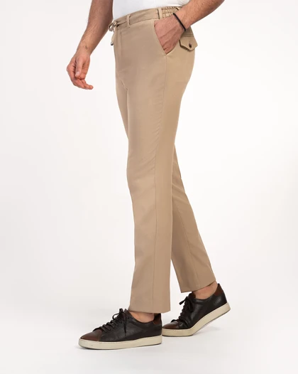 ام کی کالکشن شلوار رسمی mk-26091-cream