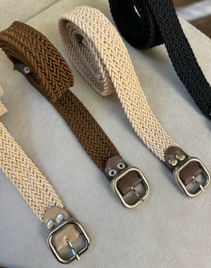 کمربند کنفی سگک دار