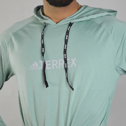 استرج کلاهدار ورزشی مردانه آدیداس Terrex-5719 سبز آدامسی