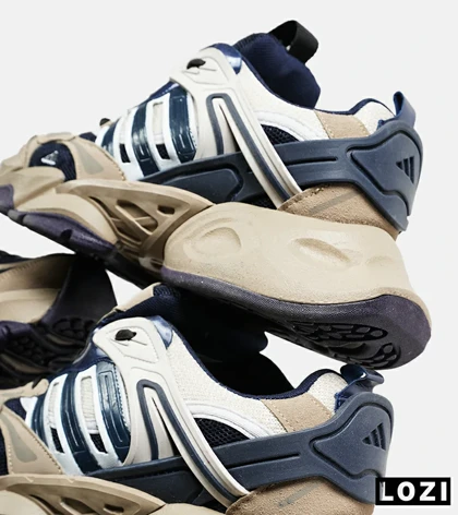 کفش کتانی مردانه و زنانه کرم سرمه ای ADIDAS performance x9000l4