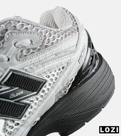 کفش کتانی مردانه و زنانه طوسی مشکی New Balance 1906R مدل 7539