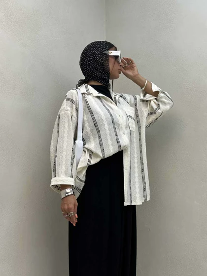 شومیز گیپور طرحدار