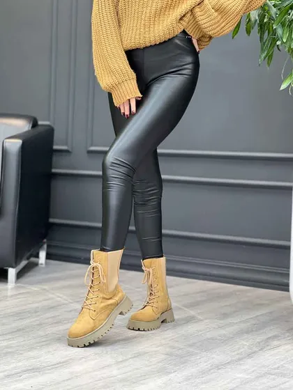 شلوار چرم