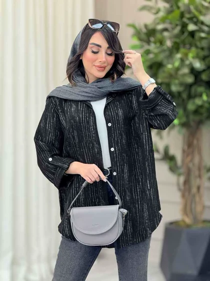 شومیز آستین پاگن نجلا