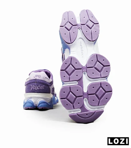 کفش کتانی زنانه بنفش آبی NEW BALANCE 9060