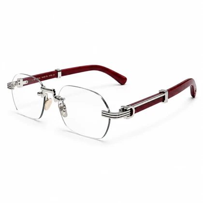 عینک فریم لس فوتوکرومیک کارتیر Cartier مدل پرستیژ Prestige