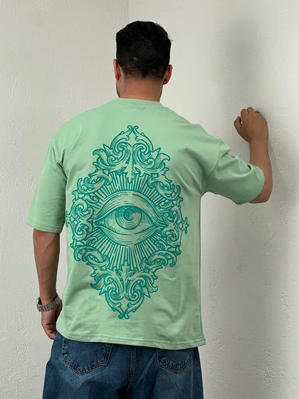 تیشرت مردانه چاپ پفکی Illuminati