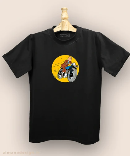 تیشرت مردانه و زنانه طرح تن تن کد 950