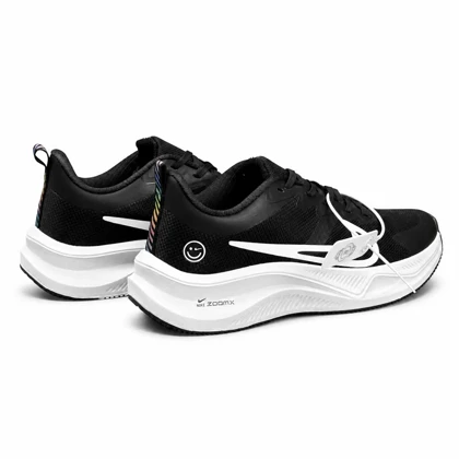 کتانی خارجی مردانه مدل نایکی زوم ایکس لبخند مشکی سفید NIKE(مستر کوالیتی)