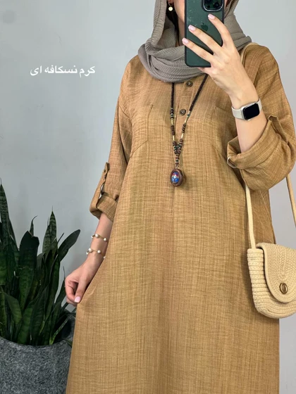 مانتو بلند آویشن