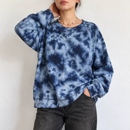 دورس سه نخ زنانه خارجی مدل آبرنگی برند OLD NAVY سایز 42 تا 46 کد 3451