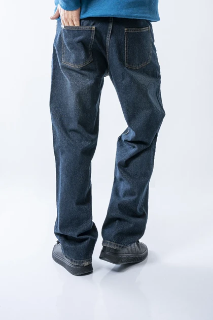 شلوار جین نیم بگ مردانه