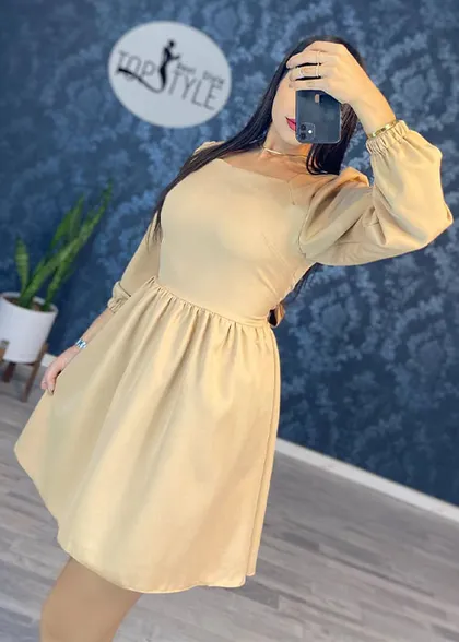 پیراهن عروسکی کد : 7679