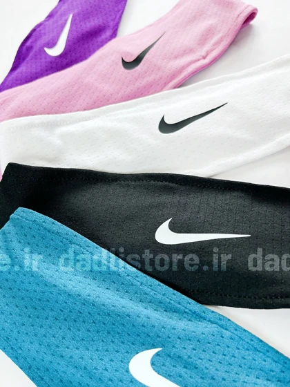 هدبند ورزشی پارچه سوزنی نایکی Nike