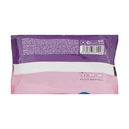 دستمال مرطوب بهداشتی بانوان دافی 20 عددی