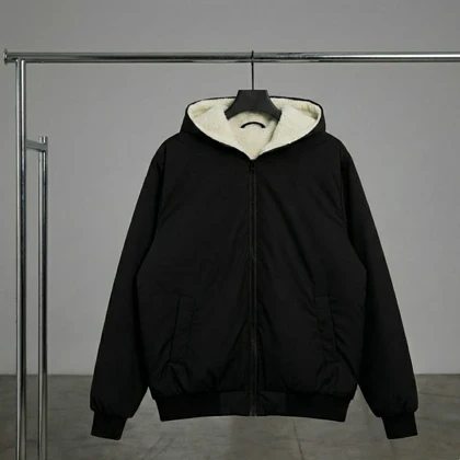 کاپشن ضدآب داخل خزتدی-مشکی ویژه