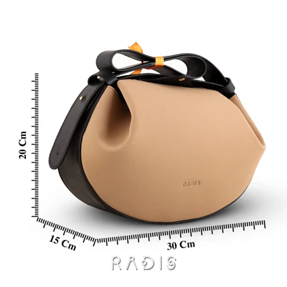 کیف دوشی و دستی زنانه چرم رادیس مدل Airal کد 137-M.BS