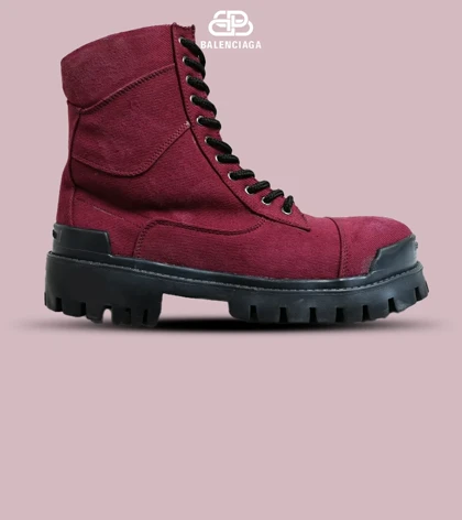 بوت مردانه قرمز BALENCIAGA مدل 6314