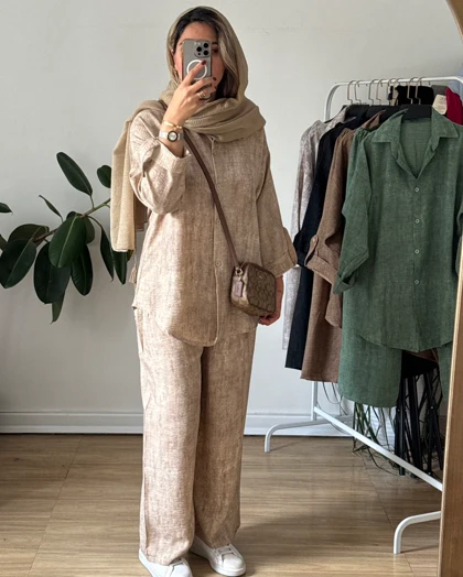 ست مانتو شلوار طناز