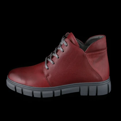 نیم بوت زنانه چرم یلسان مدل آلما کد 610-GN