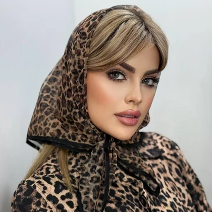 مینی اسکارف چاپی