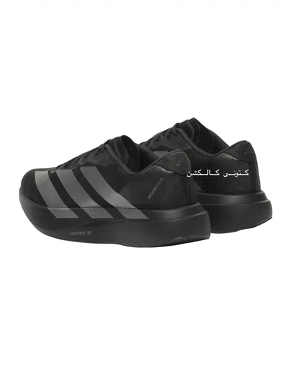 کتانی آدیداس آدیزیرو اوو اس ال رانینگ مشکی طوسی Adidas Adizero Evo SL Running Black and gray کیفیت اورجینال